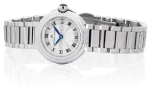 Laden Sie das Bild in den Galerie-Viewer, Maurice Lacroix Fiaba Round Date Damen-Armbanduhr FA1003-SS002-110-1 Gehäuse-Ø 28 mm Saphirglas Swiss Made mit Box Papiere 2 Jahre Hersteller-Garantie