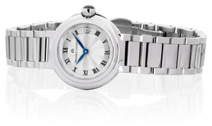 Maurice Lacroix Fiaba Round Date Damen-Armbanduhr FA1003-SS002-110-1 Gehäuse-Ø 28 mm Saphirglas Swiss Made mit Box Papiere 2 Jahre Hersteller-Garantie