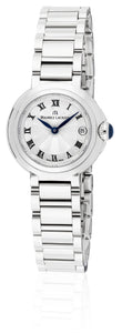 Maurice Lacroix Fiaba Round Date Damen-Armbanduhr FA1003-SS002-110-1 Gehäuse-Ø 28 mm Saphirglas Swiss Made mit Box Papiere 2 Jahre Hersteller-Garantie