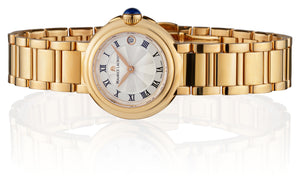 Maurice Lacroix Fiaba Round Date Damenuhr FA1003-PVP06-110-1 Roségold Edelstahl Saphirglas  NEU OVP.