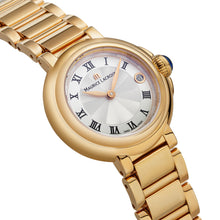 Laden Sie das Bild in den Galerie-Viewer, Maurice Lacroix Fiaba Round Date Damenuhr FA1003-PVP06-110-1 Roségold Edelstahl Saphirglas  NEU OVP.
