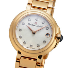 Laden Sie das Bild in den Galerie-Viewer, Maurice Lacroix Fiaba Round Date Diamonds Damen-Armbanduhr mit 11 Diamanten besetzt FA1003-PVP06-170-1 NEU OVP. GARANTIE
