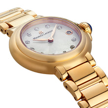Laden Sie das Bild in den Galerie-Viewer, Maurice Lacroix Fiaba Round Date Diamonds Damen-Armbanduhr mit 11 Diamanten besetzt FA1003-PVP06-170-1 NEU OVP. GARANTIE