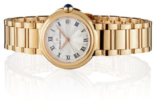 Laden Sie das Bild in den Galerie-Viewer, Maurice Lacroix Fiaba Round Date FA1004-PVP06-110-1 Gold Damen-Armbanduhr Gehäuse/Band roségold NEU OVP. mit Box Papiere und 2 Jahren Hersteller-Garantie