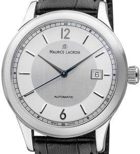 Maurice Lacroix Les Classiques Automatique Date LC6098-SS001-120-1 Herren-Armbanduhr Automatik Saphirglas Lederband Faltschließe Swiss Made NEU OVP. mit Box Papiere 2 Jahre Garantie
