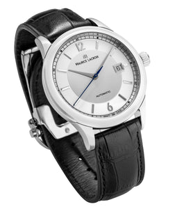 Maurice Lacroix Les Classiques Automatique Date LC6098-SS001-120-1 Herren-Armbanduhr Automatik Saphirglas Lederband Faltschließe Swiss Made NEU OVP. mit Box Papiere 2 Jahre Garantie