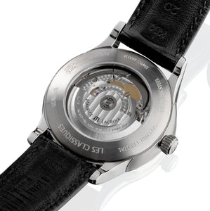 Maurice Lacroix Les Classiques Automatique Date LC6098-SS001-120-1 Herren-Armbanduhr Automatik Saphirglas Lederband Faltschließe Swiss Made NEU OVP. mit Box Papiere 2 Jahre Garantie