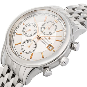 Maurice Lacroix Les Classiques Chronographe LC6158-SS002-130-1 Herrenuhr Automatik Kaliber ETA Valjoux 7750 NEU OVP. mit Box Papiere 2 Jahre Hersteller-Garantie