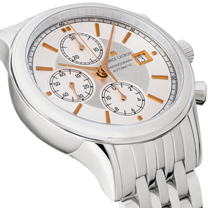 Maurice Lacroix Les Classiques Chronographe LC6158-SS002-130-1 Herrenuhr Automatik Kaliber ETA Valjoux 7750 NEU OVP. mit Box Papiere 2 Jahre Hersteller-Garantie