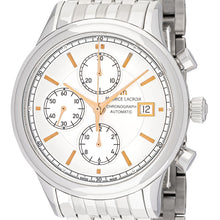 Laden Sie das Bild in den Galerie-Viewer, Maurice Lacroix Les Classiques Chronographe LC6158-SS002-130-1 Herrenuhr Automatik Kaliber ETA Valjoux 7750 NEU OVP. mit Box Papiere 2 Jahre Hersteller-Garantie