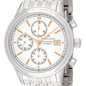 Maurice Lacroix Les Classiques Chronographe LC6158-SS002-130-1 Herrenuhr Automatik Kaliber ETA Valjoux 7750 NEU OVP. mit Box Papiere 2 Jahre Hersteller-Garantie