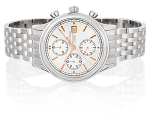 Maurice Lacroix Les Classiques Chronographe LC6158-SS002-130-1 Herrenuhr Automatik Kaliber ETA Valjoux 7750 NEU OVP. mit Box Papiere 2 Jahre Hersteller-Garantie