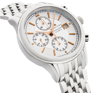 Maurice Lacroix Les Classiques Chronographe LC6158-SS002-130-1 Herrenuhr Automatik Kaliber ETA Valjoux 7750 NEU OVP. mit Box Papiere 2 Jahre Hersteller-Garantie