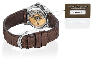 Maurice Lacroix Les Classiques Tradition Date Automatique Ladies Automatik Damenuhr Lederband braun LC6063-SS001-310-2 NEU OVP. mit Box, Papiere, 2 Jahre Garantie