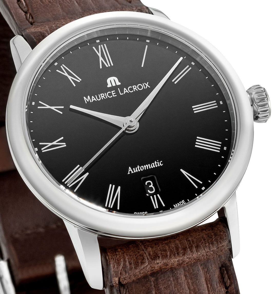 Maurice Lacroix Les Classiques Tradition Date Automatique Ladies Automatik Damenuhr Lederband braun LC6063-SS001-310-2 NEU OVP. mit Box, Papiere, 2 Jahre Garantie