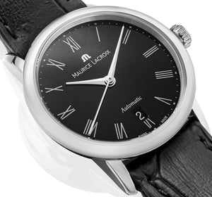 Maurice Lacroix Les Classiques Tradition Date Automatique Ladies Automatik Damenuhr Lederband schwarz LC6063-SS001-310-1 NEU OVP. mit Box, Papiere, 2 Jahre Garantie