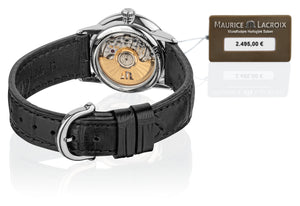 Maurice Lacroix Les Classiques Tradition Date Automatique Ladies Automatik Damenuhr Lederband schwarz LC6063-SS001-310-1 NEU OVP. mit Box, Papiere, 2 Jahre Garantie