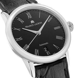 Maurice Lacroix Les Classiques Tradition Date Automatique Ladies Automatik Damenuhr Lederband schwarz LC6063-SS001-310-1 NEU OVP. mit Box, Papiere, 2 Jahre Garantie