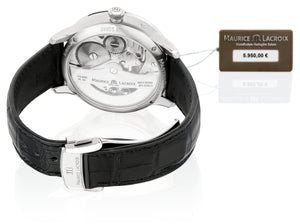 Maurice Lacroix Masterpiece Double Retrograde MP6578-SS001-131-1 Manufaktur Automatik Kaliber ML-191 NEU OVP. mit Box Papiere Anleitung Garantiekarte 2 Jahre internationale Hersteller-Garantie