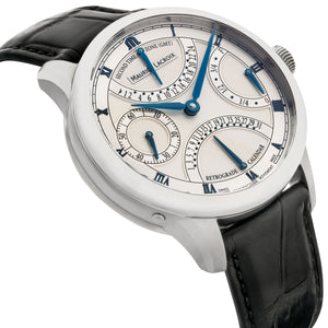 Maurice Lacroix Masterpiece Double Retrograde MP6578-SS001-131-1 Manufaktur Automatik Kaliber ML-191 NEU OVP. mit Box Papiere Anleitung Garantiekarte 2 Jahre internationale Hersteller-Garantie