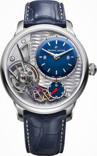 Laden Sie das Bild in den Galerie-Viewer, Maurice Lacroix Masterpiece Gravity Limited Blue MP6118-SS001-434-1 Automatik Herren-Armbanduhr NEU OVP. mit Box Papiere 2 Jahre Hersteller-Garantie Limitierte Ausführung 25 Jahre/250 Stück weltweit