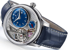Laden Sie das Bild in den Galerie-Viewer, Maurice Lacroix Masterpiece Gravity Limited Blue MP6118-SS001-434-1 Automatik Herren-Armbanduhr NEU OVP. mit Box Papiere 2 Jahre Hersteller-Garantie Limitierte Ausführung 25 Jahre/250 Stück weltweit