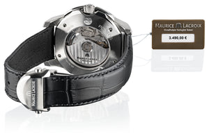 Maurice Lacroix Pontos Chronographe Automatique PT6178-SS001-330-1 Herrenuhr Chronograph mit ETA Valjoux 7750 Automatik Kaliber Swiss Made NEU OVP. Box Papiere 2 Jahre Garantie
