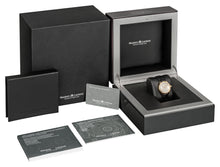 Laden Sie das Bild in den Galerie-Viewer, Maurice Lacroix Les Classiques Automatique Date Damenuhr Gold 18 Karat 750er Rotgold neu Garantie Box Papiere Swiss Made Krokolederband Saphirglas - Chronographen 24 - Luxusuhren günstig kaufen