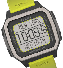 Laden Sie das Bild in den Galerie-Viewer, Timex Command Urban 47mm LCD Chronograph Herrenuhr TW5M28900SU Vibra Alarm Worldtime Stoppuhr Multifunctions-Uhr NEU mit Anleitung Garantie