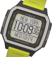 Laden Sie das Bild in den Galerie-Viewer, Timex Command Urban 47mm LCD Chronograph Herrenuhr TW5M28900SU Vibra Alarm Worldtime Stoppuhr Multifunctions-Uhr NEU mit Anleitung Garantie