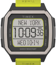 Laden Sie das Bild in den Galerie-Viewer, Timex Command Urban 47mm LCD Chronograph Herrenuhr TW5M28900SU Vibra Alarm Worldtime Stoppuhr Multifunctions-Uhr NEU mit Anleitung Garantie
