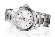 Laden Sie das Bild in den Galerie-Viewer, TAG Heuer Link Calibre 5 Day-Date Automatik Herrenuhr WAT2011.BA0951 Box Papiere Garantie Gehäuse/Band Edelstahl Wochentag und Datumsanzeige - Chronographen 24 - Luxusuhren günstig kaufen